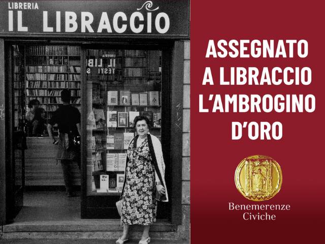 Assegnato l'Ambrogino d'Oro 2024 a Libraccio