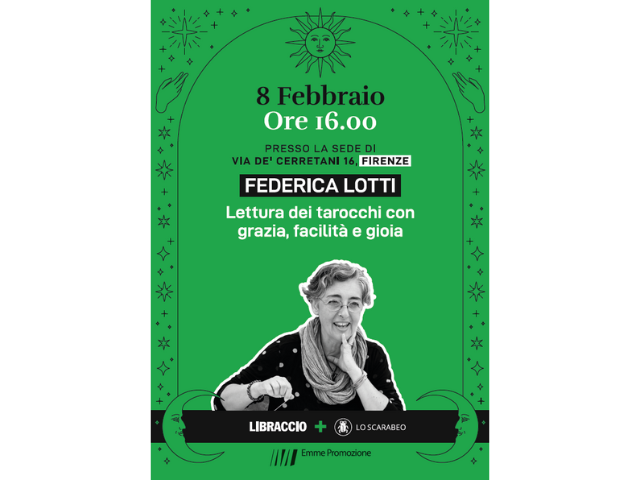 Domenica 8 febbraio ore 16.00 lettura dei tarocchi